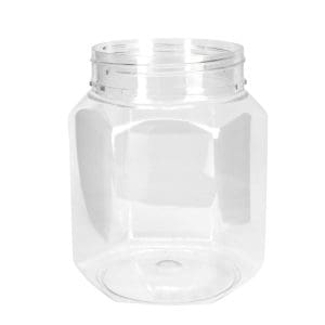 Hexagonal PET Jars