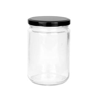 Round Glass Jars