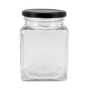 Square Glass Jars