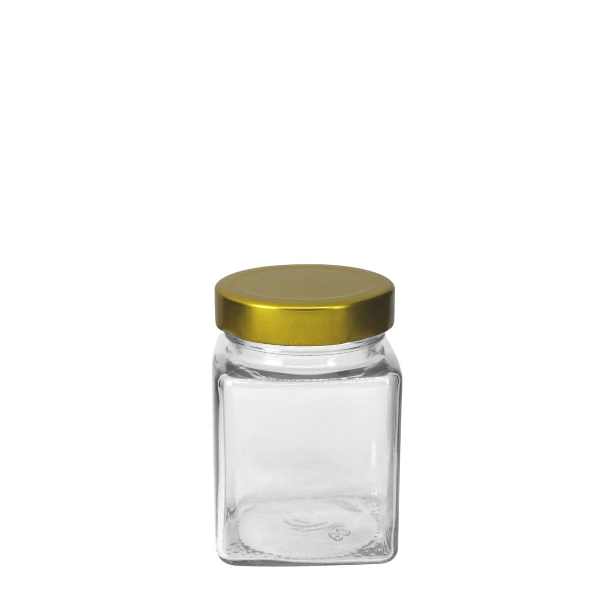 Glass Jar Square Ergo 200ml * 2 Glass Jar Square Ergo 200ml * - Image 2
