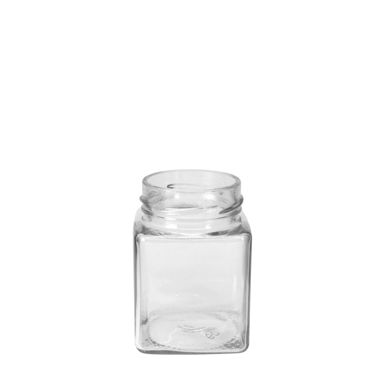 Glass Jar Square Ergo 200ml * 1 Glass Jar Square Ergo 200ml *