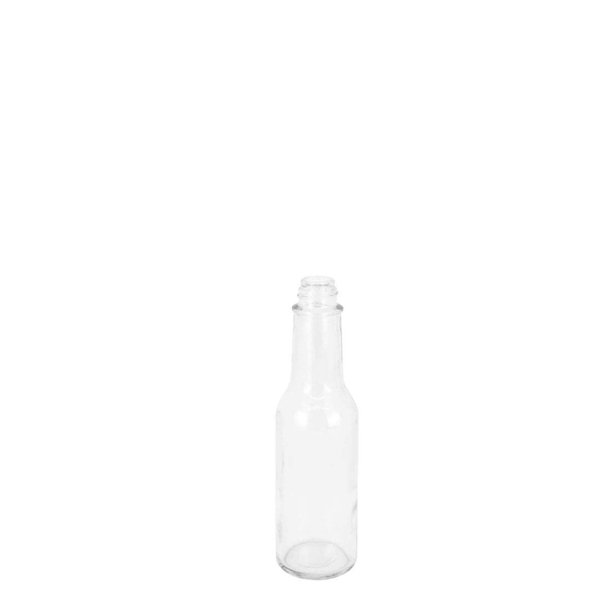 Glass Sauce Bottle "Woozy" Round 150ml * 1 Glass Sauce Bottle "Woozy" Round 150ml *