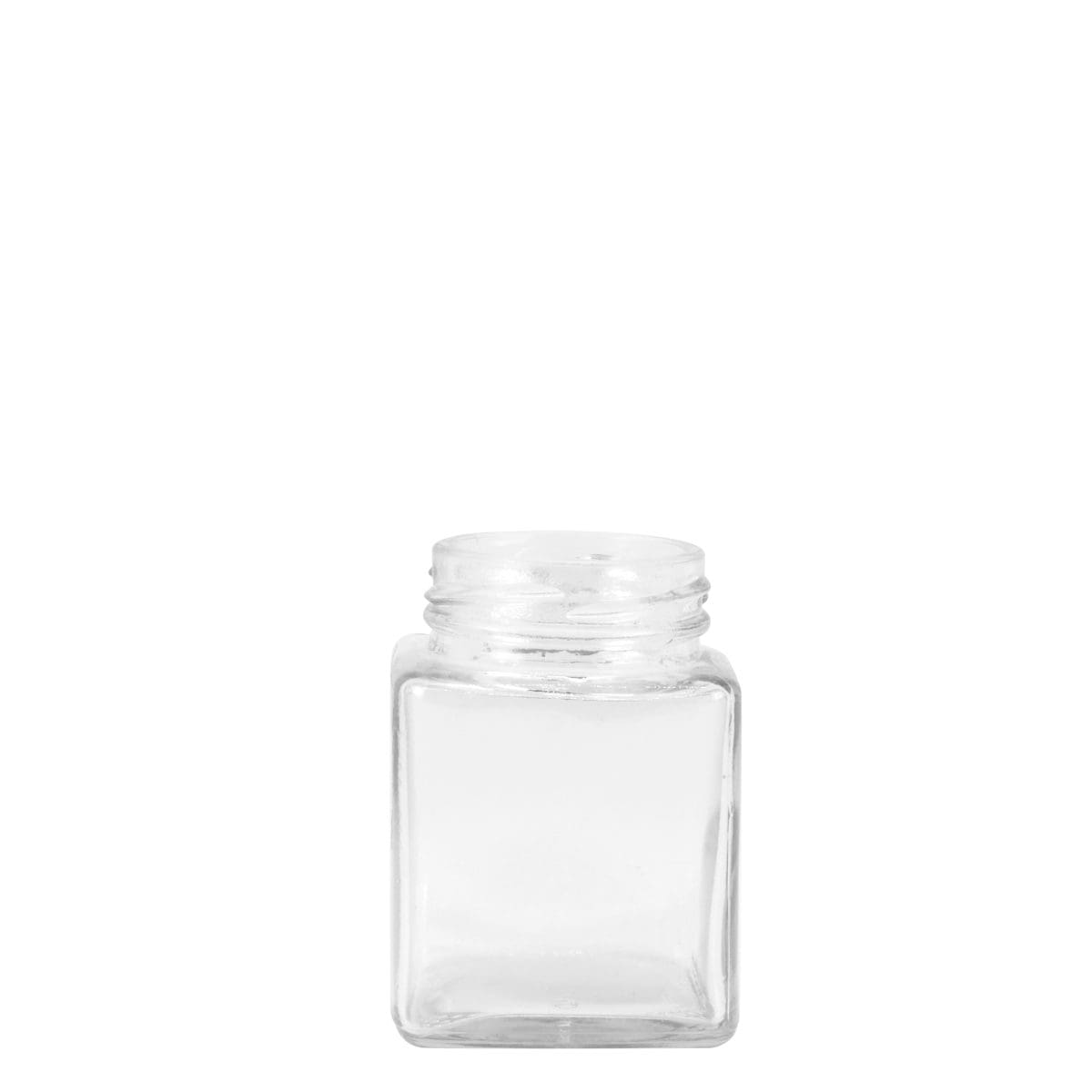 Glass Jar Square 100ml * 1 Glass Jar Square 100ml *