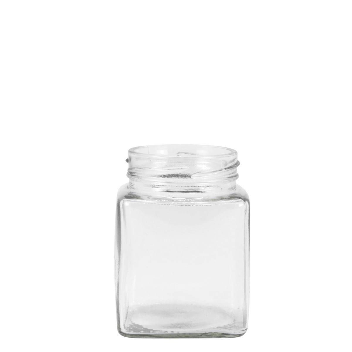 Glass Jar Square 200ml * 1 Glass Jar Square 200ml *