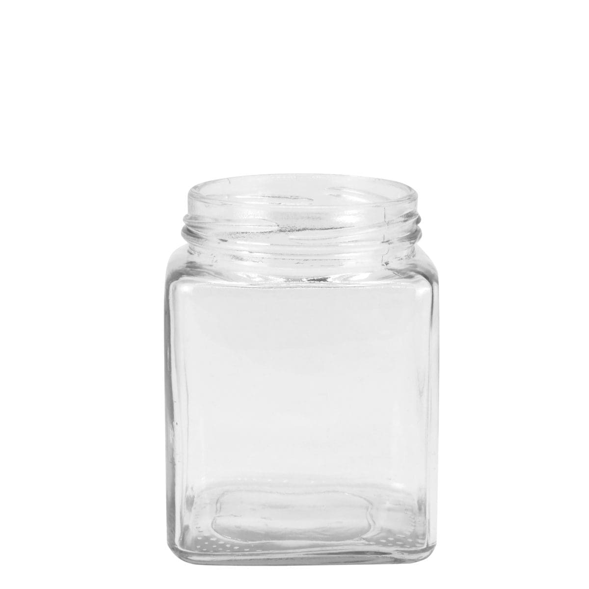 Glass Jar Square 380ml * 1 Glass Jar Square 380ml *