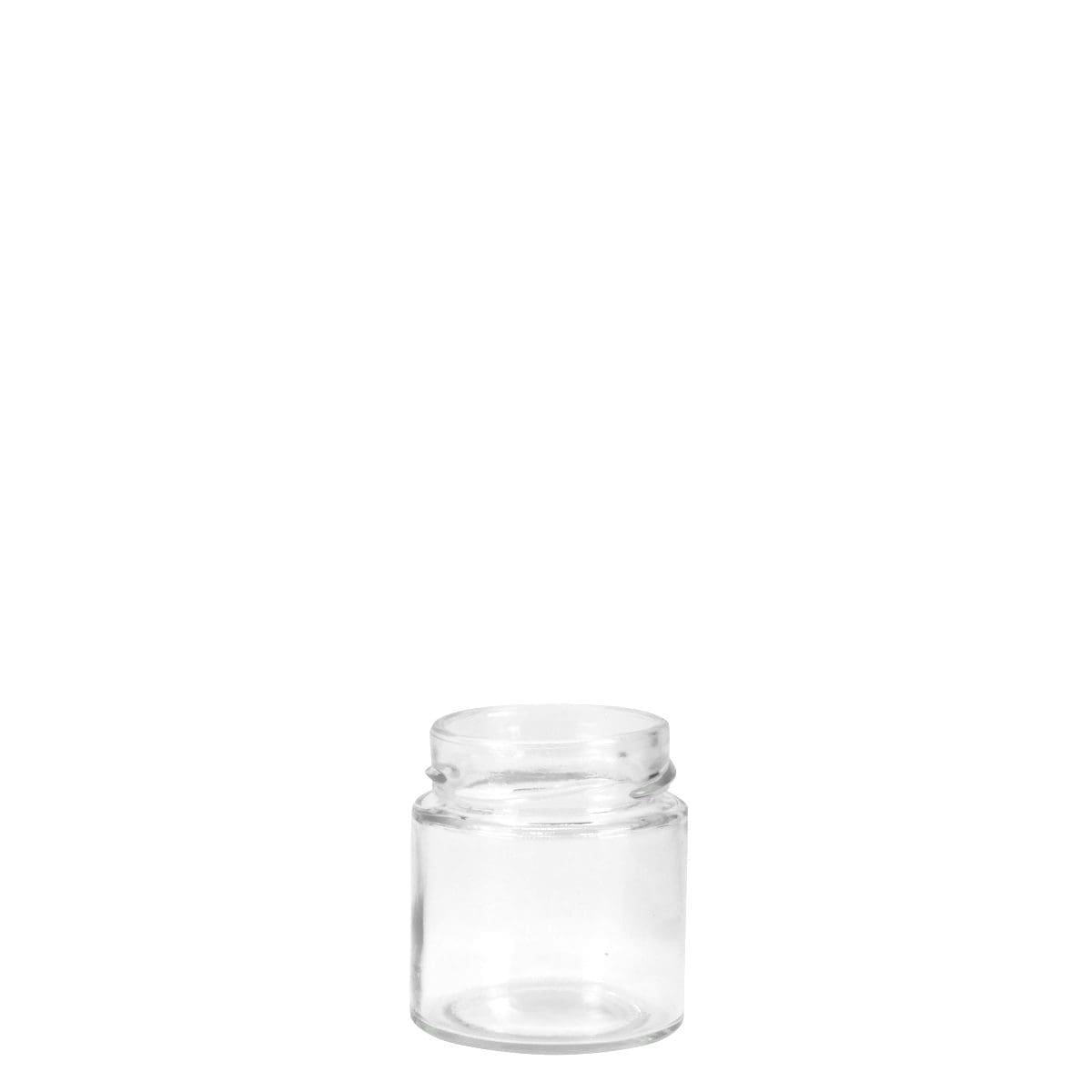 Glass Jar Round Ergo 100ml * 1 Glass Jar Round Ergo 100ml *