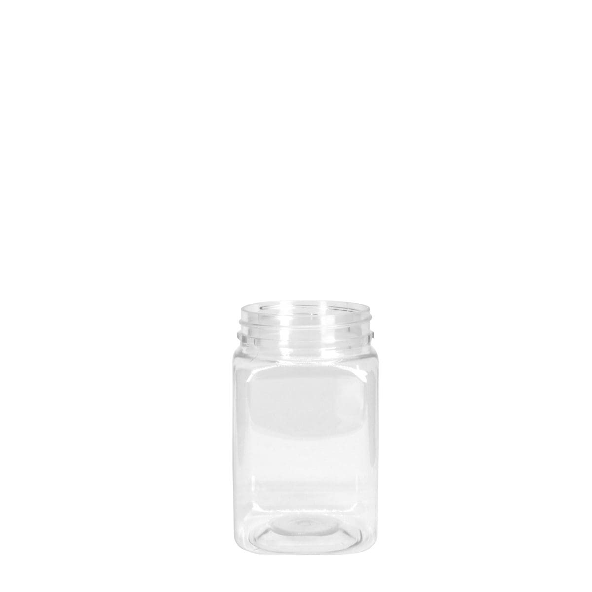 Square Pet Jar 400ml/500g * 1 Square Pet Jar 400ml/500g *