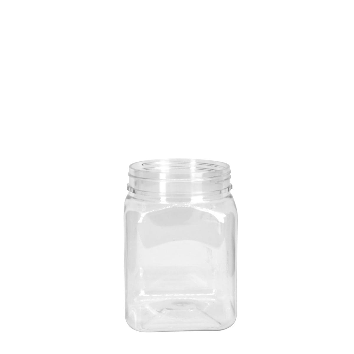 Square Pet Jar 750ml/1kg * 1 Square Pet Jar 750ml/1kg *
