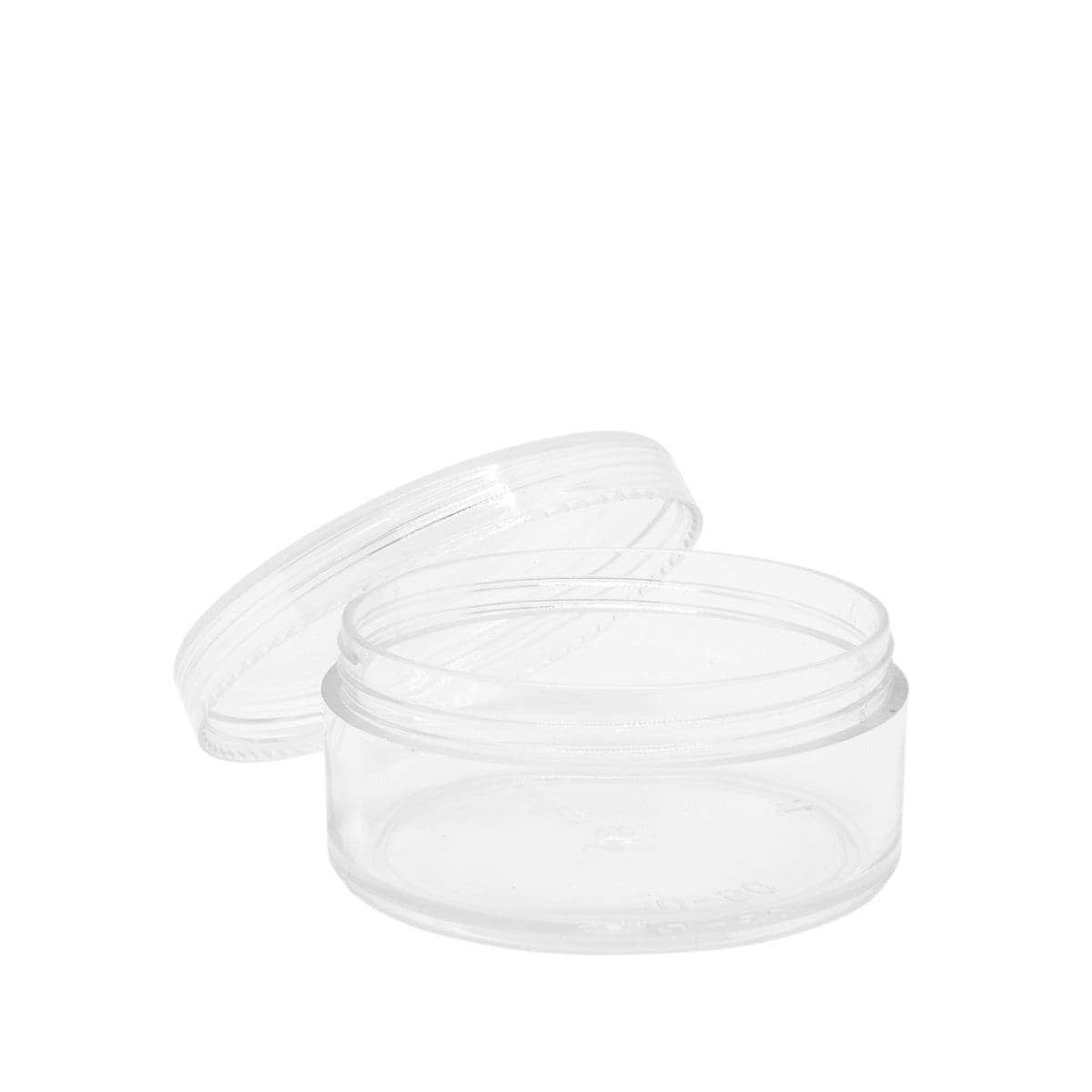 Cosmetic Pot Clear 50gm 2 Cosmetic Pot Clear 50gm - Image 2