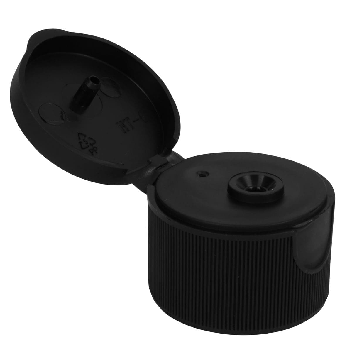 Flip Top Cap Ribbed 28/410 5 Flip Top Cap Ribbed 28/410 - Image 5