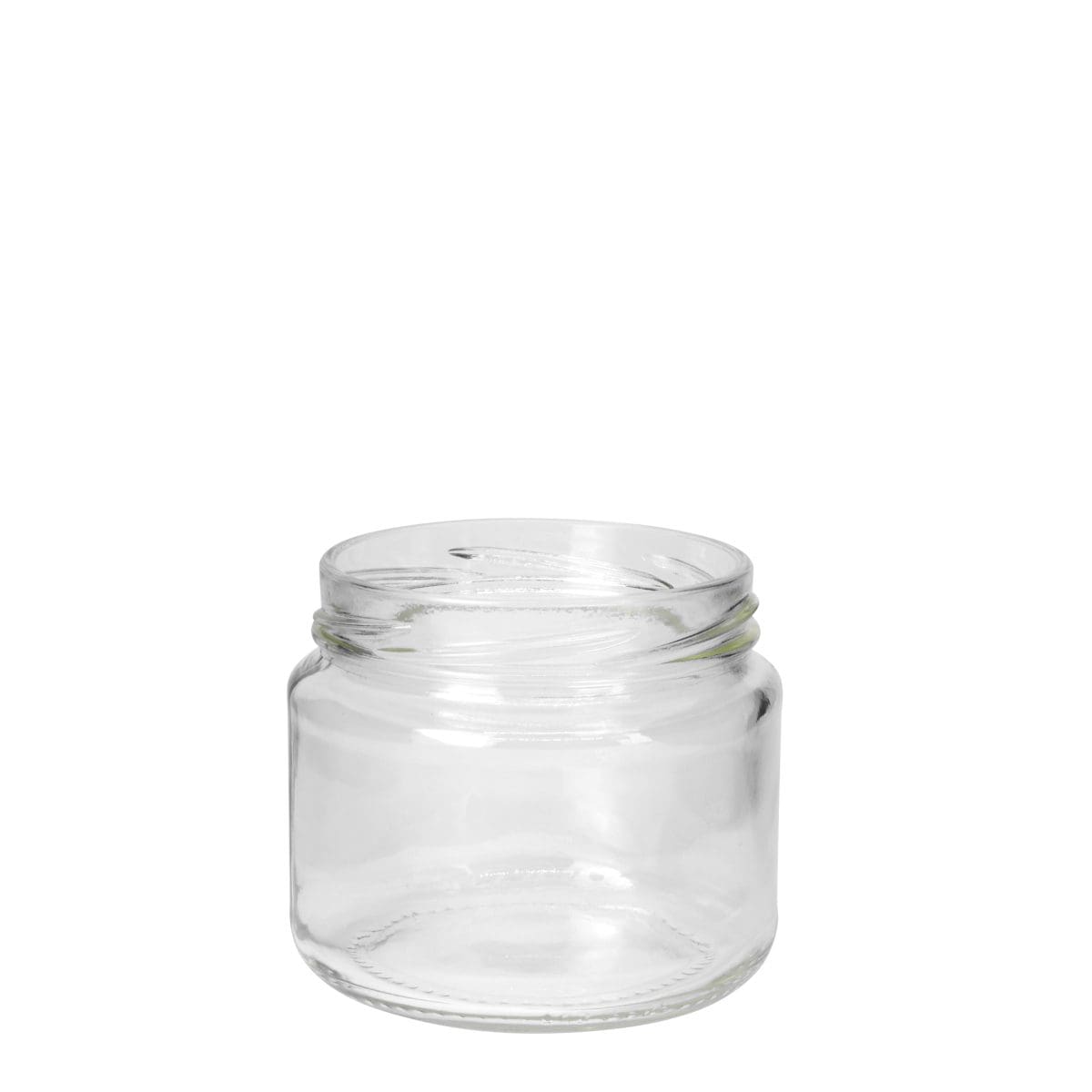 Glass Jar Round Squat 300ml * 1 Glass Jar Round Squat 300ml *