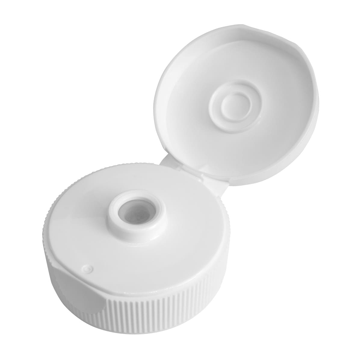 Flip Top Cap Ribbed 38/400 with Valve 53mm 2 Flip Top Cap Ribbed 38/400 with Valve 53mm - Image 2