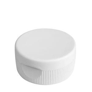 A010301101 flip top cap 53mm with valve white