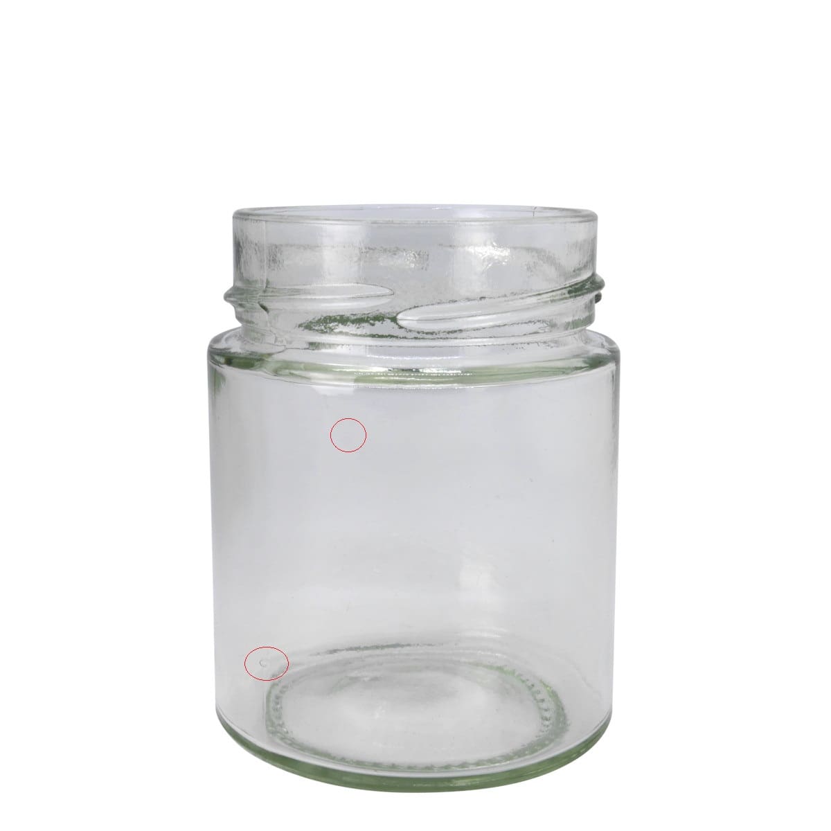 Glass Jar Round Ergo 200ml *seconds* 3 Glass Jar Round Ergo 200ml *seconds* - Image 3