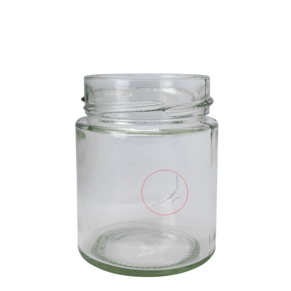 Glass Jar Round Ergo 200ml *seconds* 4 Glass Jar Round Ergo 200ml *seconds* - Image 4