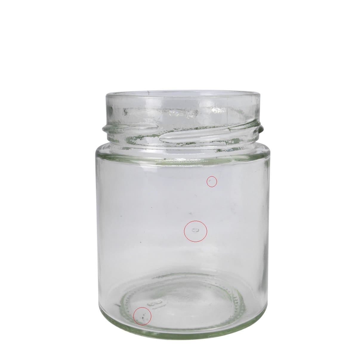 Glass Jar Round Ergo 200ml *seconds* 5 Glass Jar Round Ergo 200ml *seconds* - Image 5