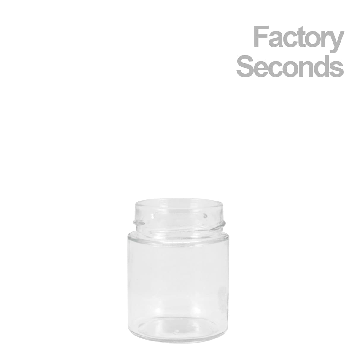 Glass Jar Round Ergo 200ml *seconds* 1 Glass Jar Round Ergo 200ml *seconds*