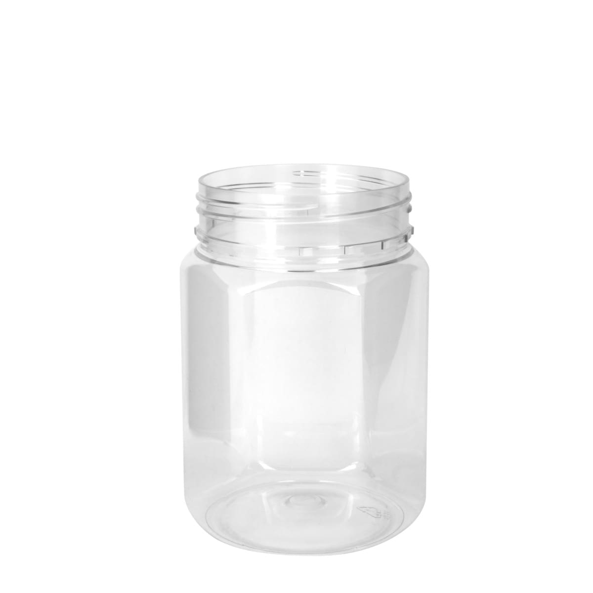 Hexagonal Pet Jar 800ml/1kg * 1 Hexagonal Pet Jar 800ml/1kg *